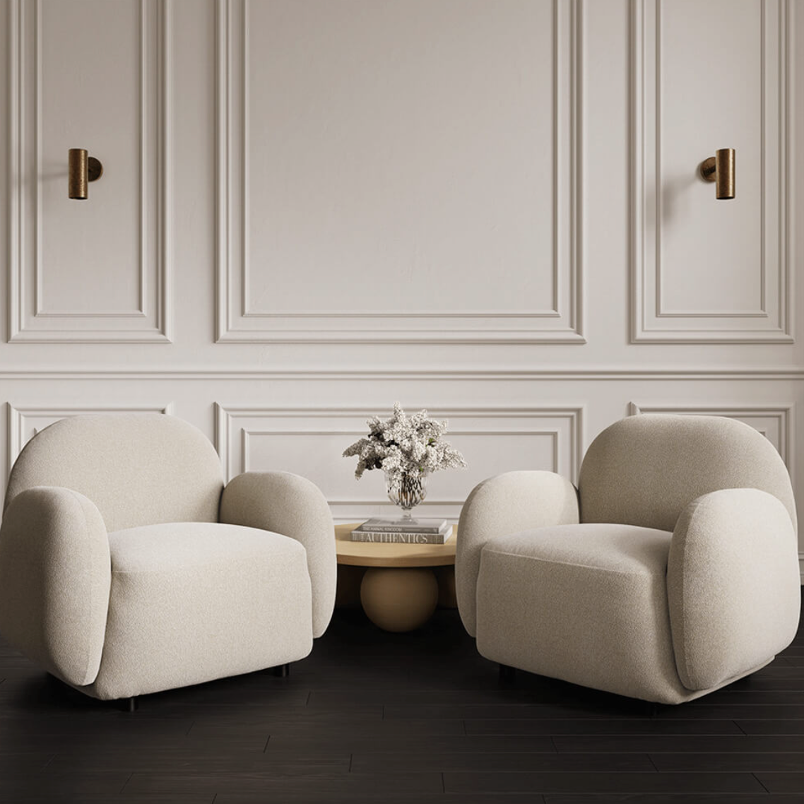 Henley Bone Armchair | Lush Interiors