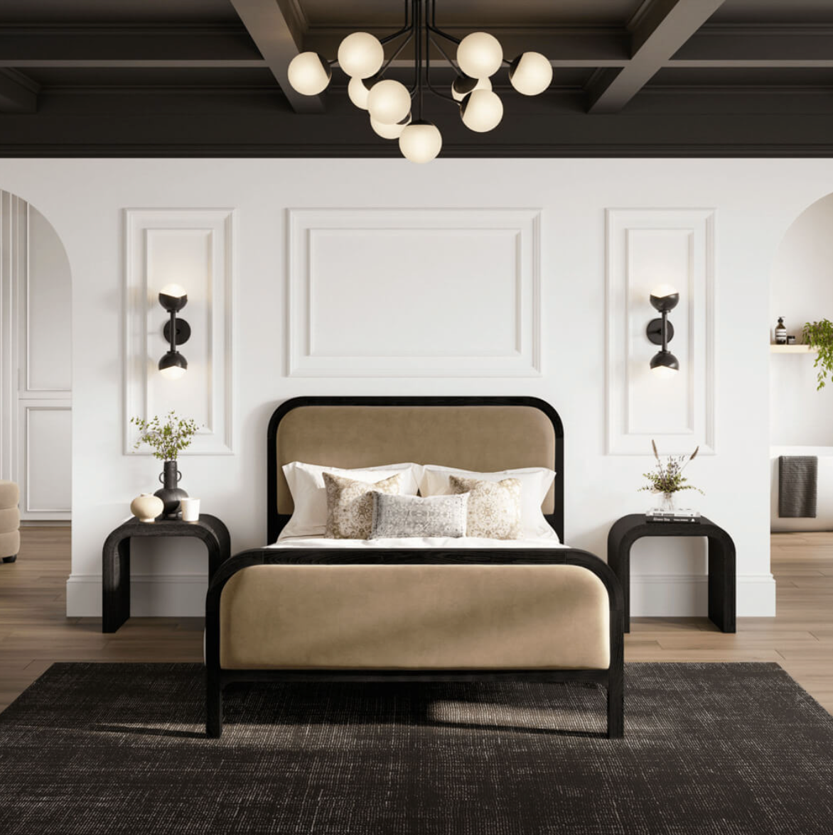 River Black Side Table – Lush Interiors