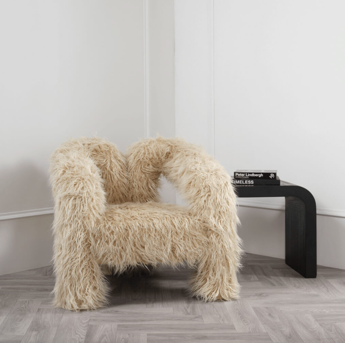 Freya Faux Fur Accent Chair | Lush Interiors