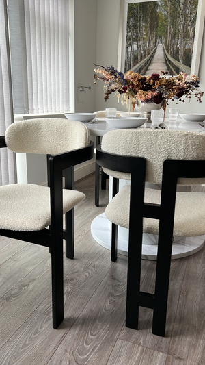 Olivia Round Table & Rio Chair Dining Set