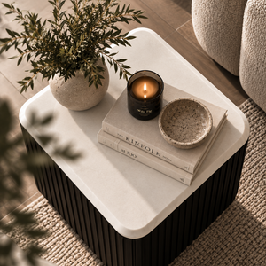 Vinci Marble Coffee & Side Table Set