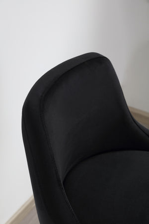 Faith Black & Gold Barstool