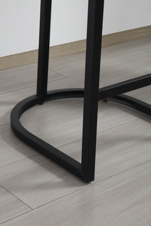 Faith Cream Leather Barstool