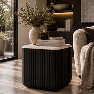 Vinci Marble Coffee & Side Table Set