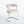 Sandro Velvet Dining Chair Cream & Silver