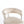 Sandro Velvet Dining Chair Cream & Silver