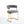 Sandro Velvet Dining Chair Grey & Gold