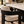 Vinci Marble Dining Table Black  Harper Cream & Black Wood Dining Chair Set