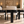 Cloud White Micro Cement Oval Dining Table & Harper Black Dining Chair Set