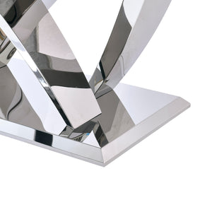 Carolina Grey Marble Dining Table