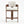 Harper Cream & Walnut Wood Barstool