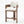 Harper Cream & Walnut Wood Barstool