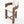 Harper Cream & Walnut Wood Barstool