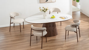 Soho Walnut Dining Chair