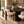 Luna Black Oval Dining Table & Maya Black Bouclé Dining Chair Set