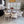 Eton Walnut Dining Table & Cole Fabric Dining Chair Set