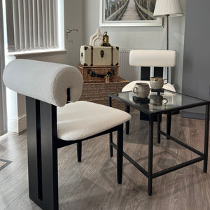 Boba Boucle Dining Chair
