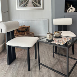 Boba Boucle Dining Chair