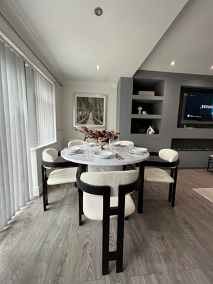 Olivia Round Table & Rio Chair Dining Set