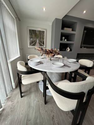 Olivia Round Table & Rio Chair Dining Set