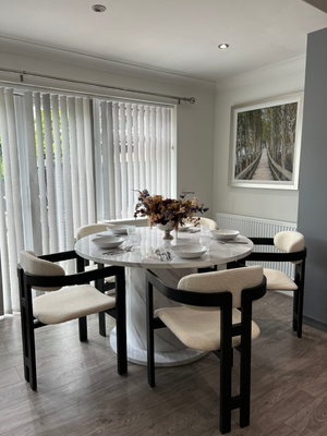 Olivia Round Table & Rio Chair Dining Set