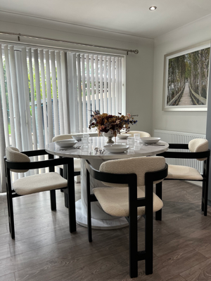 Olivia Round Table & Rio Chair Dining Set