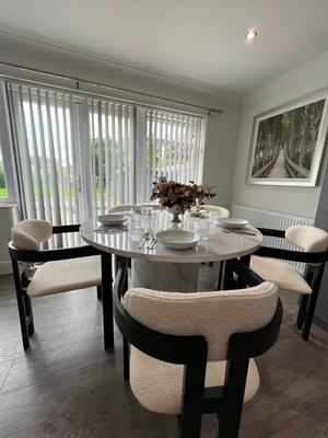 Olivia Round Table & Rio Chair Dining Set