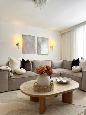Eton Oak Ceramic Coffee Table