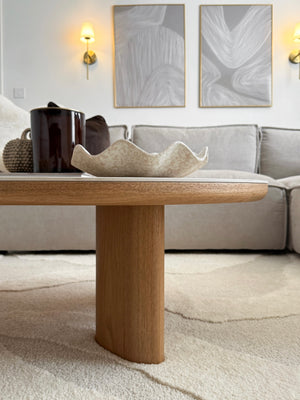 Eton Oak Ceramic Coffee Table