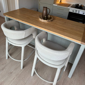 Cole Full Fabric Barstool