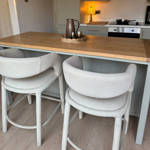 Cole Full Fabric Barstool