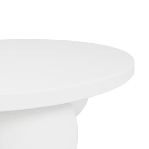 Kenji White Round Coffee Table