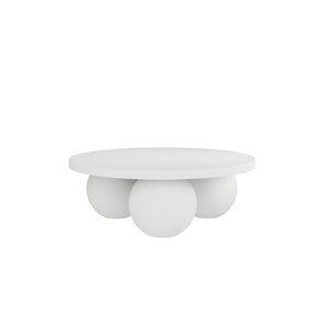 Kenji White Round Coffee Table