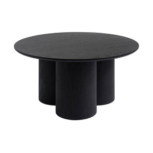 Lane Black Round Coffee Table