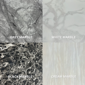 Arianna Cream Marble Dining Table