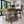Cloud Micro Cement Dining Table and Soho Dining Chair Set