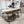 Cloud Micro Cement Dining Table and Soho Dining Chair Set
