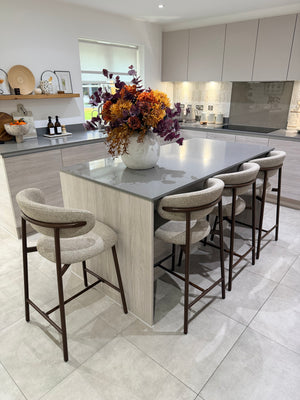 Soho Walnut Barstool