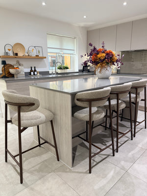 Soho Walnut Barstool