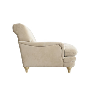 Plumpton Sahara Snuggle Chair Beige
