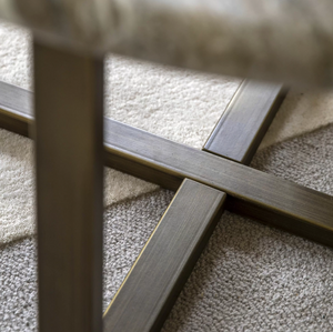 LUSSIO MARBLE SOFA TABLE