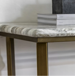 Lussio Marble Console Table