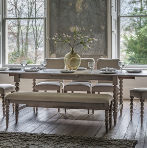 ARTE OAK EXTENDABLE DINING TABLE