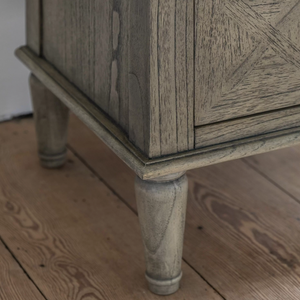 Mia 2 Drawer Bedside Table