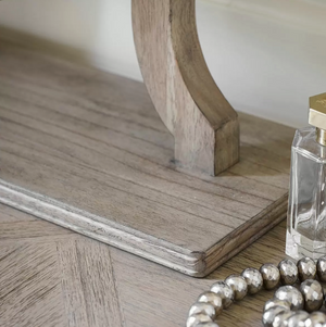 Mia Dressing Table Mirror Natural Wood