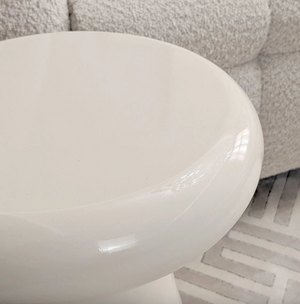 Paloma Cream Round Side Table