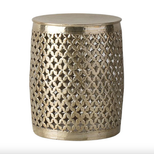 Khaleesi Gold Round Side Table