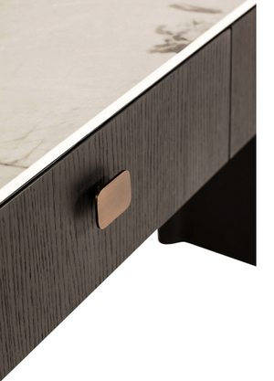 Royce 2 Drawer Dressing Table Ebony