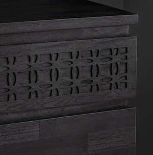 Boho Mango Wood 4 Drawer Chest