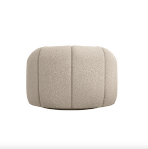 Novi Buff Bouclé Swivel Chair